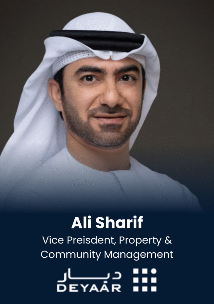 Ali Sharif, Vice Preisdent, Property & Community Management, Deyaar