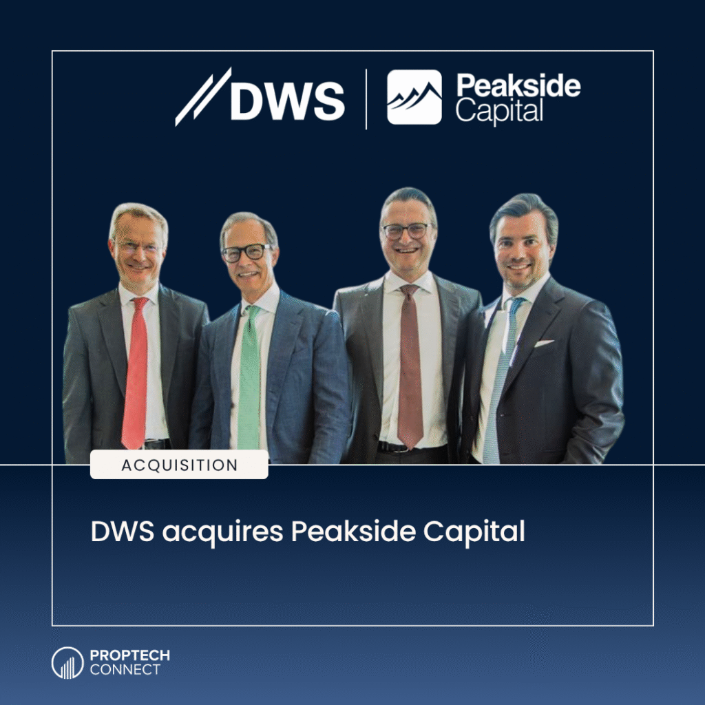 Read article: DWS Agrees to Buy Peakside Capital Advisors to Expand European Value-Add Real Estate