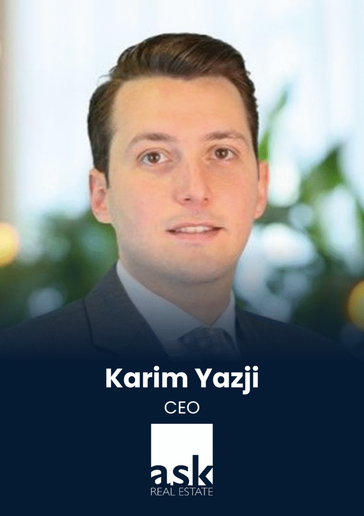 Karim Yazji, CEO, ASK Real Estate, speaker profile at PropTech Connect