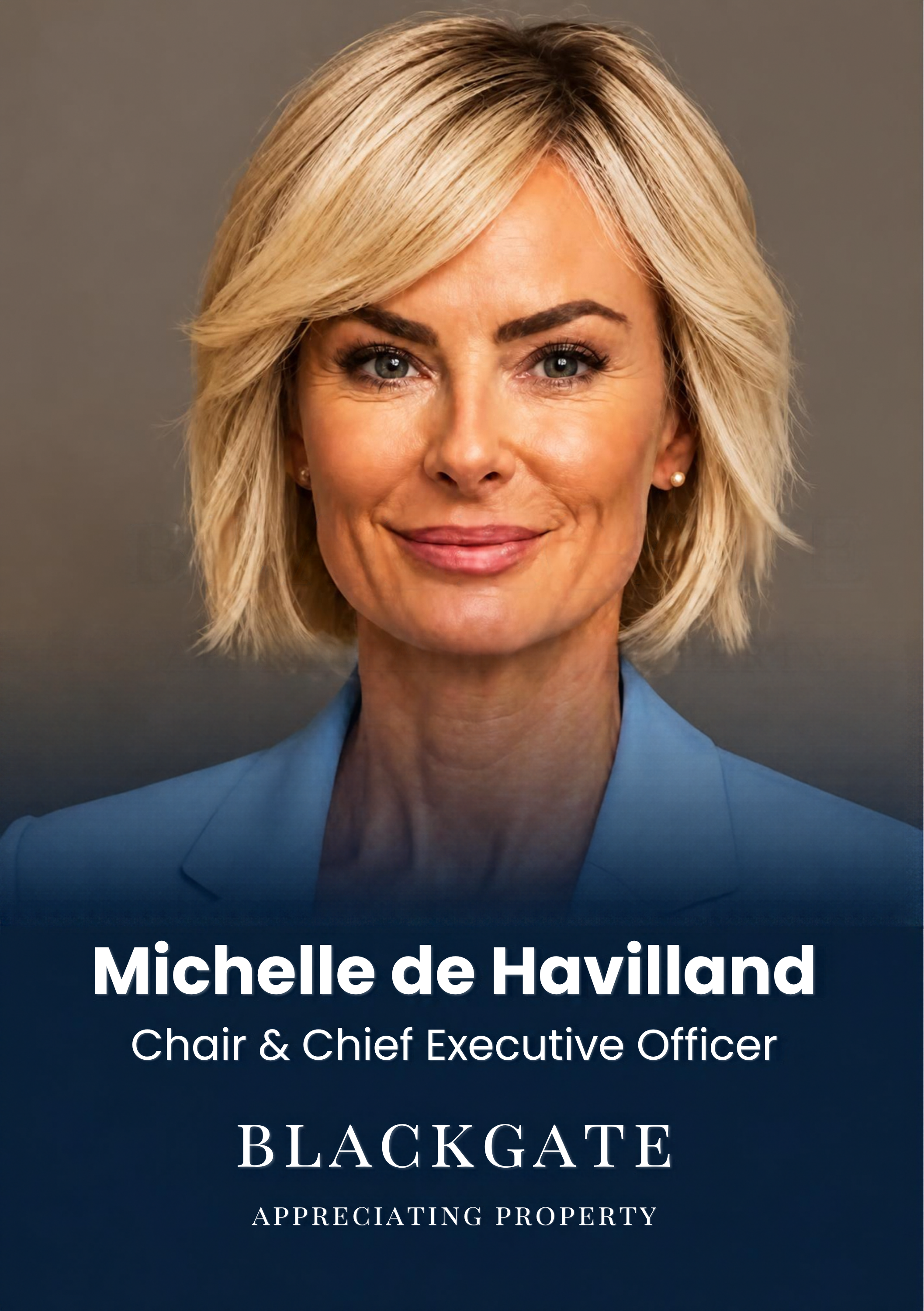 Michelle de Havilland, Chair & Chief Executive Officer, Blackgate, speaker profile at PropTech Connect